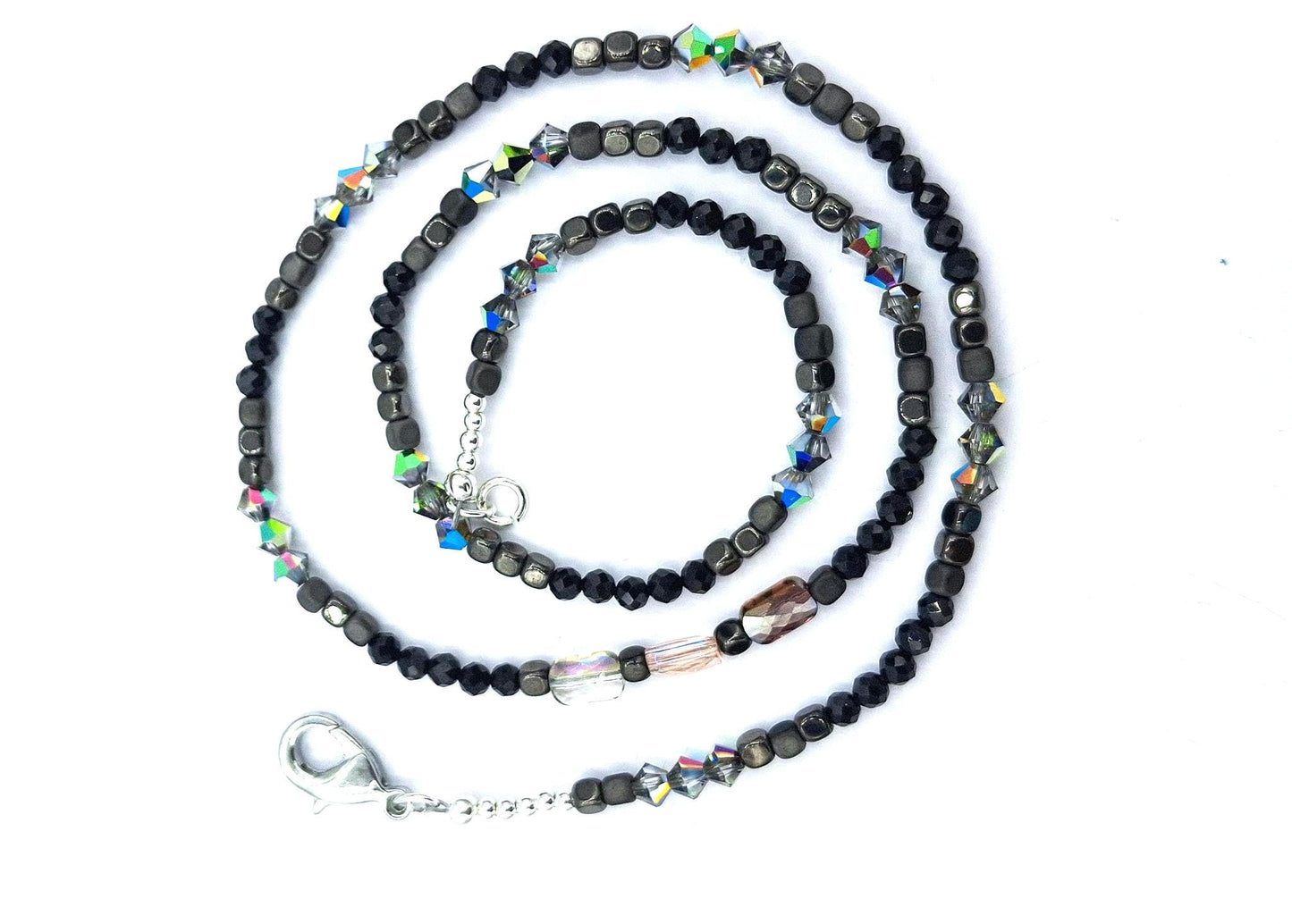Nk Jet Black Triple Sparkle Bracelet
