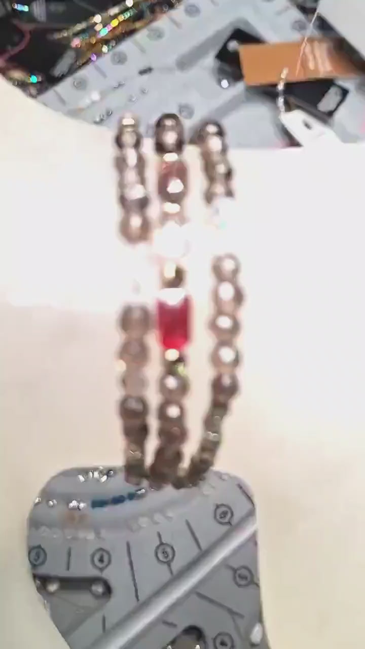 Nk Golden Brown Triple Sparkle Bracelet